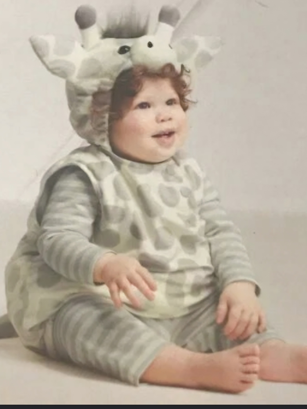 Giraffe Baby Costume 6-12 months, NWT